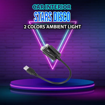 Car Interior Stars Disco 2 Colors Ambient Light - 24 Points - Model 2021-2024